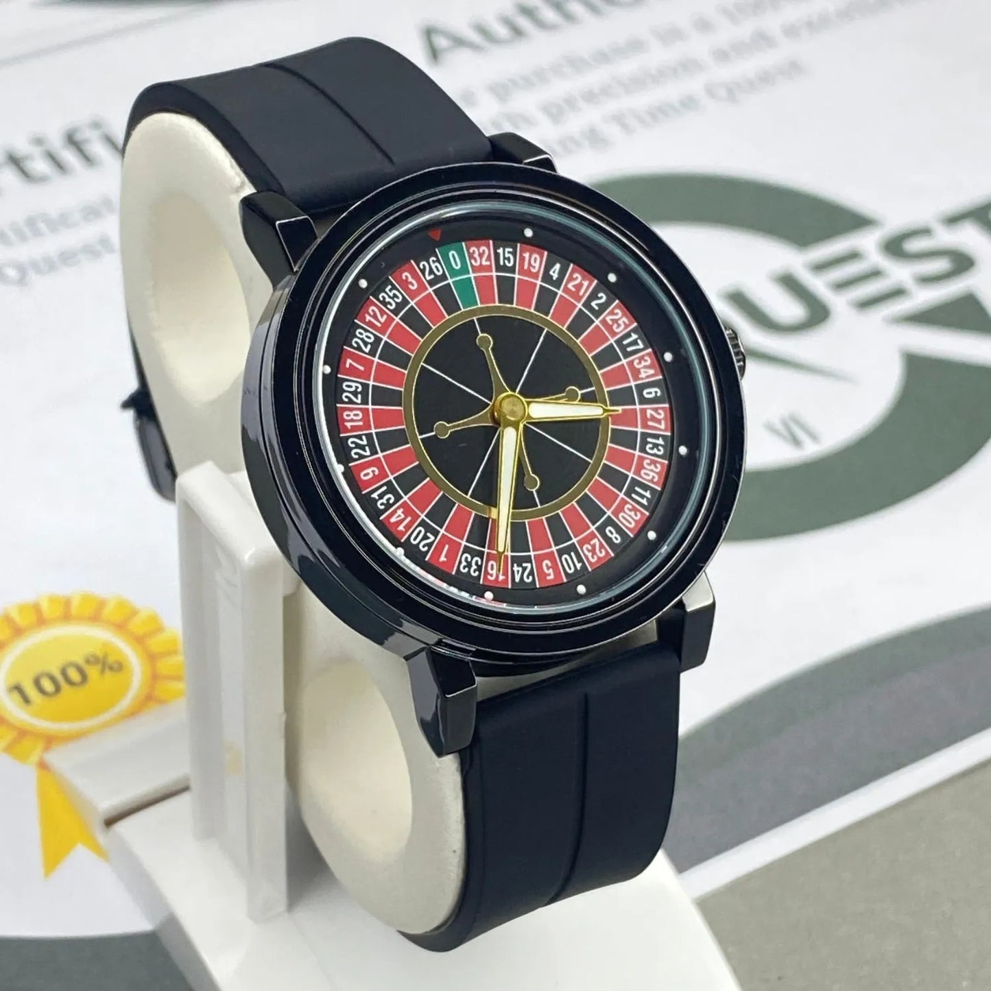Casino Rotating Dial Watch