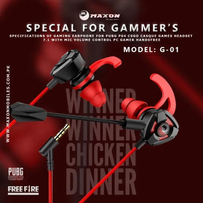 Wired Gaming Earphones
