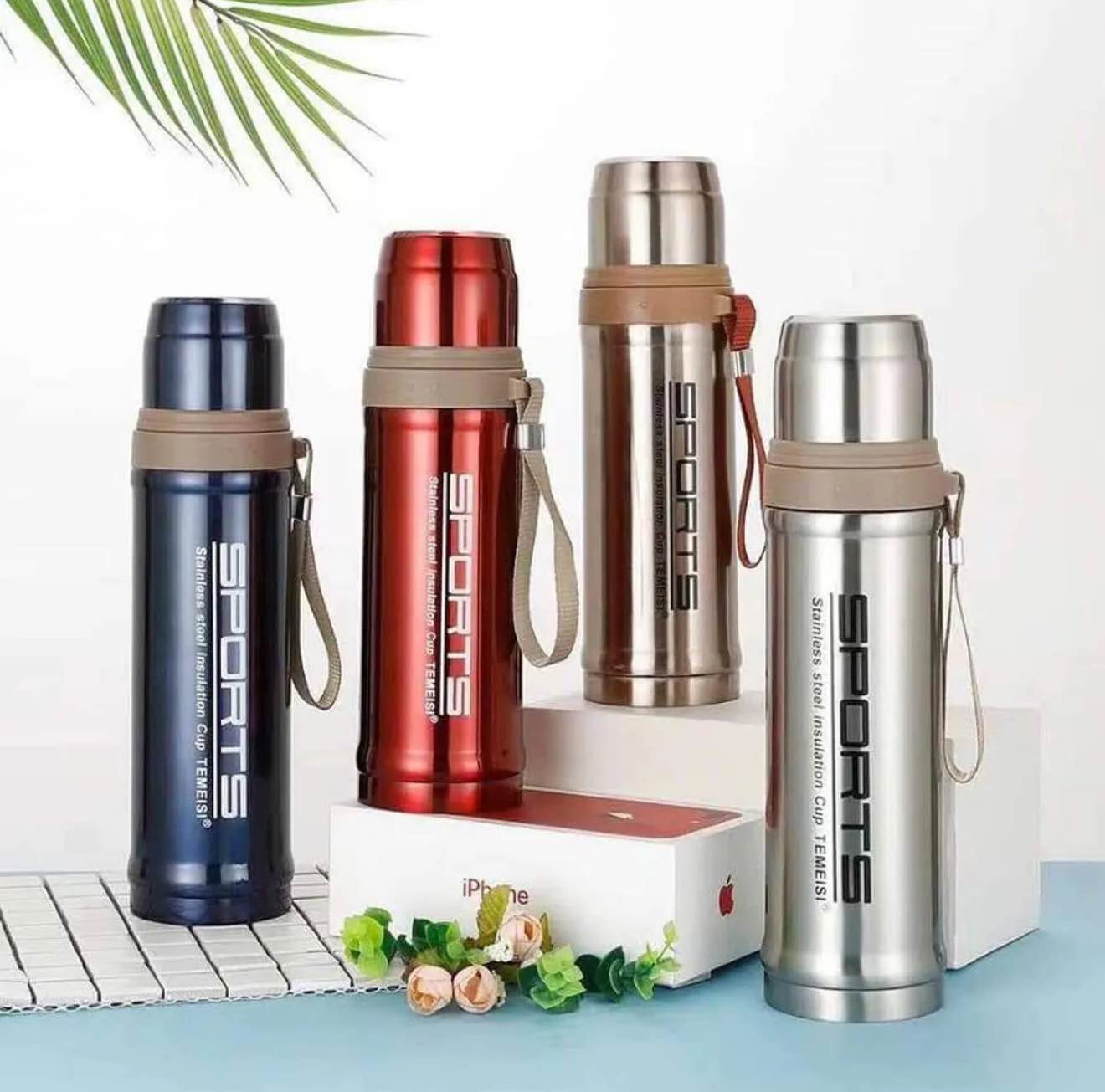Hot And Cold Stainless Steel Vacuum Flask Water Bottle