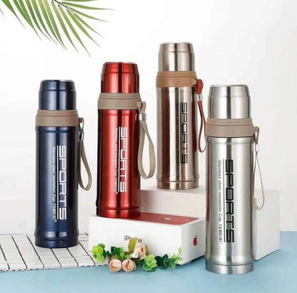 Hot And Cold Stainless Steel Vacuum Flask Water Bottle