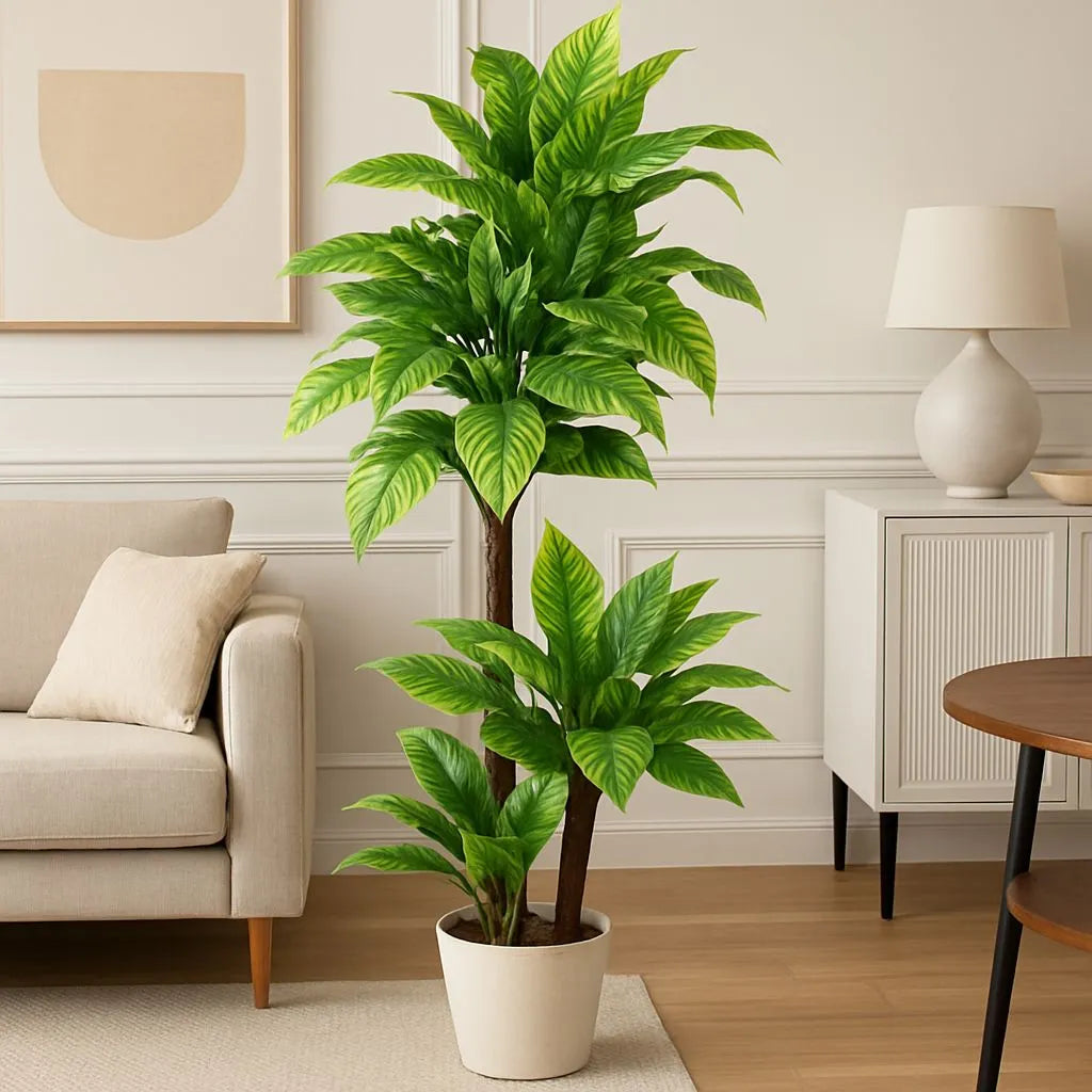 3ft Artificial Plant with Pot for Home Decor