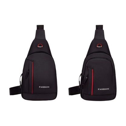 Fashion Men Chest Shoulder Crossbody Mini Backpack