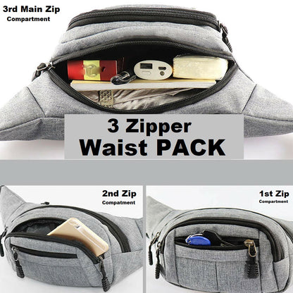 Fashion Men Chest Shoulder Crossbody Mini Backpack