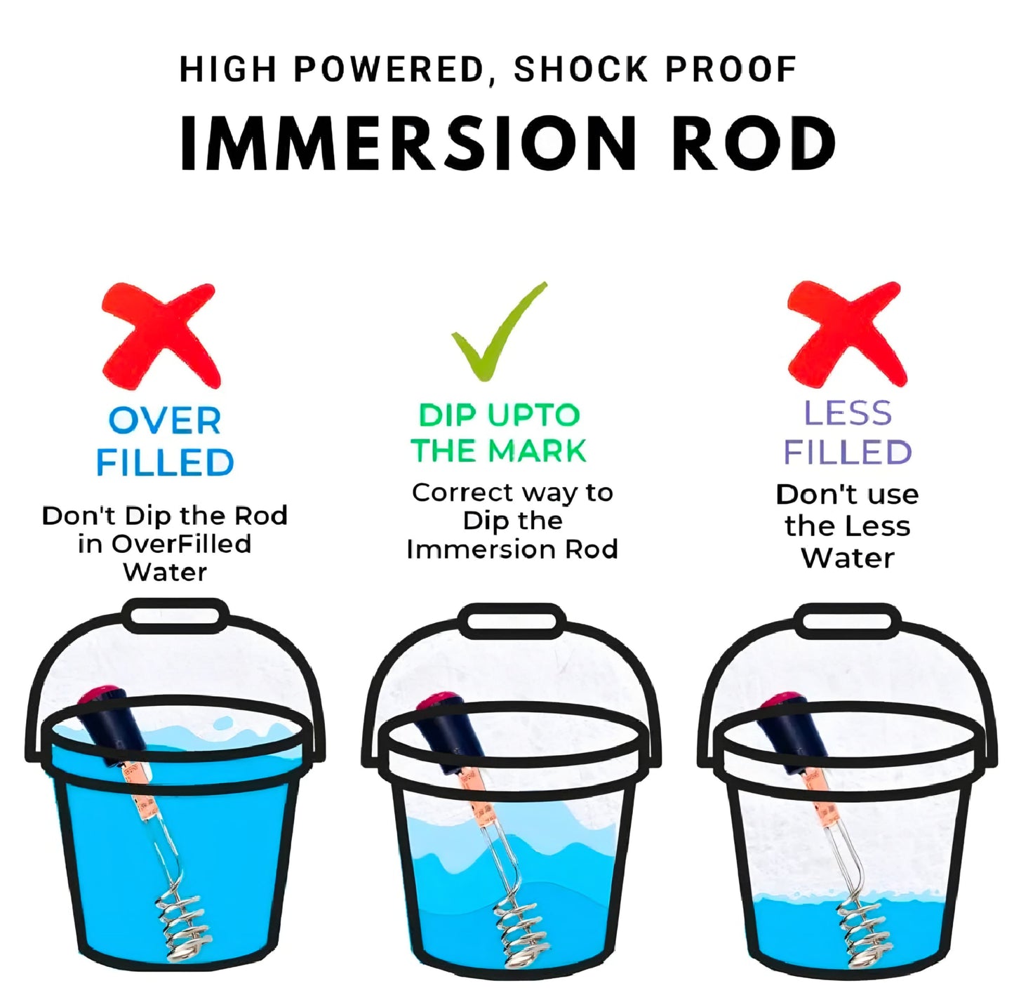 F8 Electric Water Heating Rod