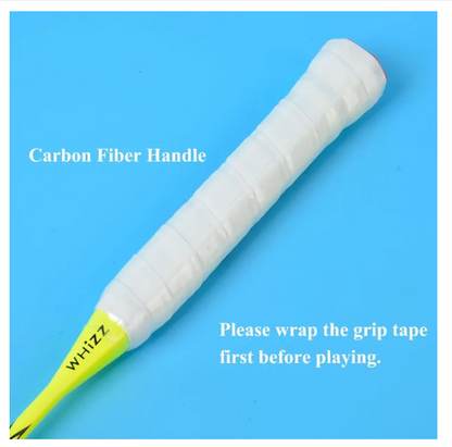 2-Player Carbon Graphite Badminton Racket Set