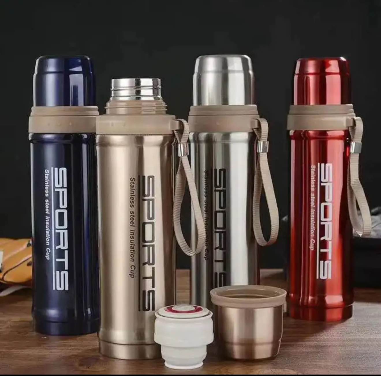 Hot And Cold Stainless Steel Vacuum Flask Water Bottle