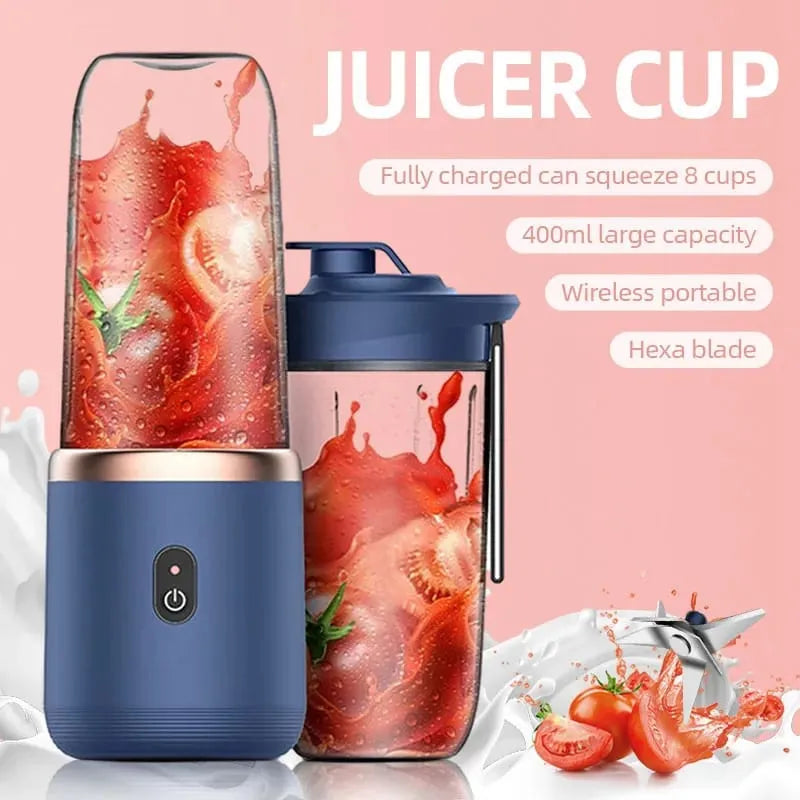 2-in-1 Outdoor Portable Blender and Juicer