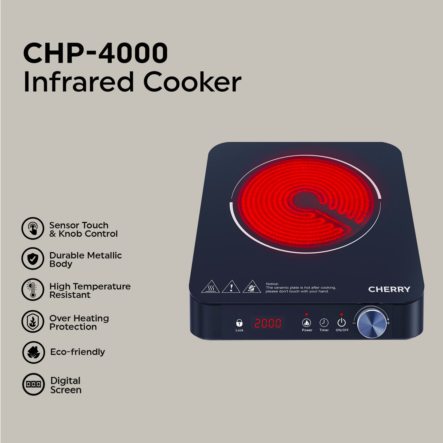 Cherry ECO Series CEH-50 D Electric Water Heater