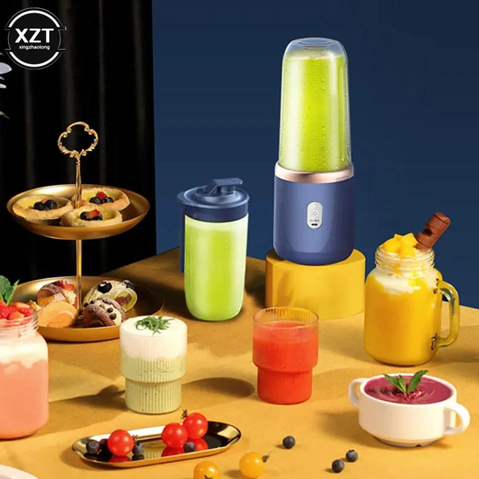 2-in-1 Outdoor Portable Blender and Juicer