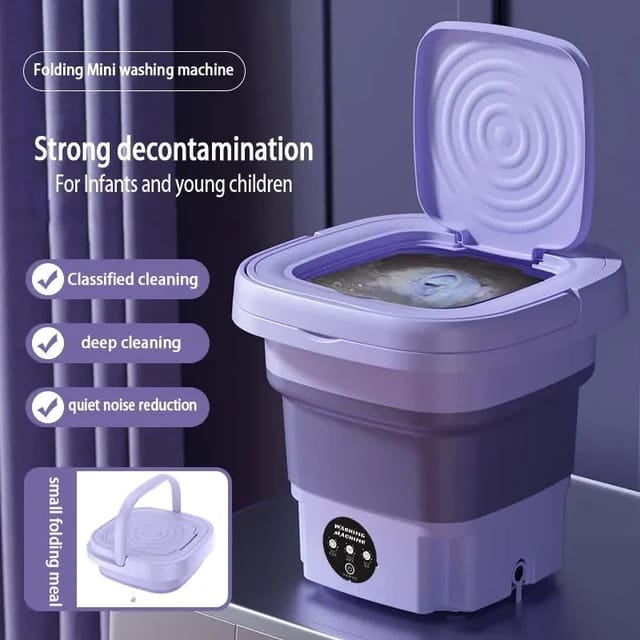 2 In 1 Mini Washing Machine