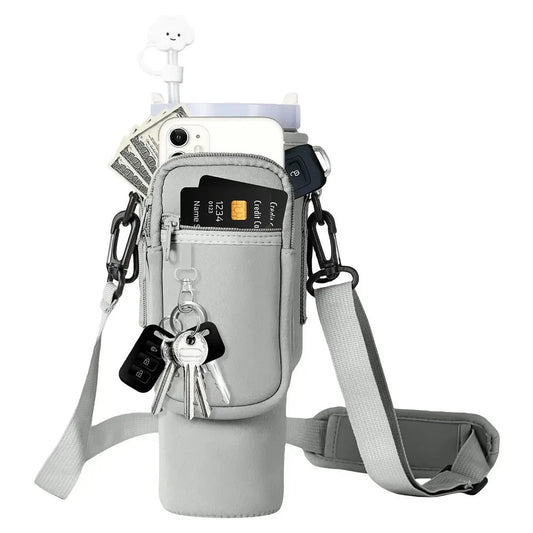 40oz Neoprene Water Bottle Carrier Bag