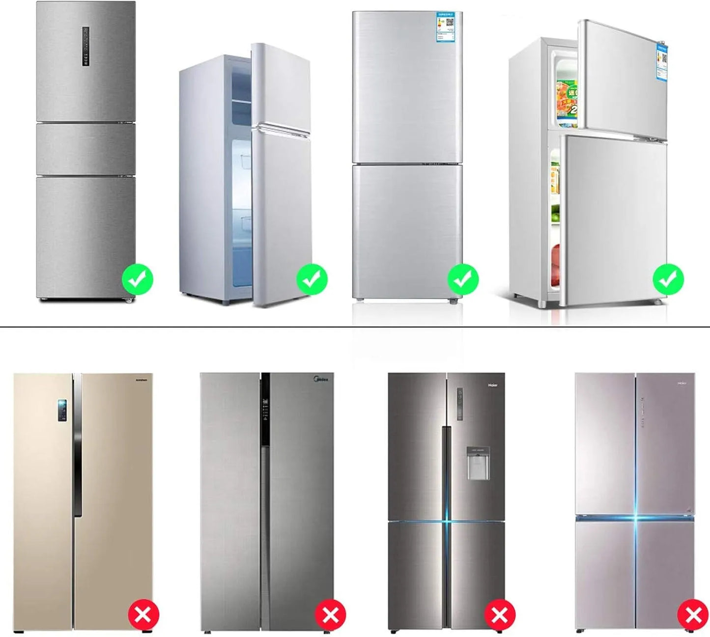 Pack of Two Refrigerator Lock