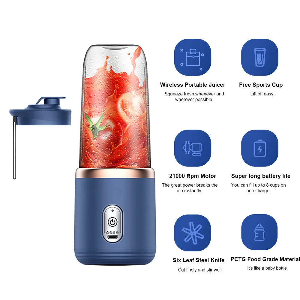 2-in-1 Outdoor Portable Blender and Juicer