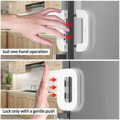 Pack of Two Refrigerator Lock